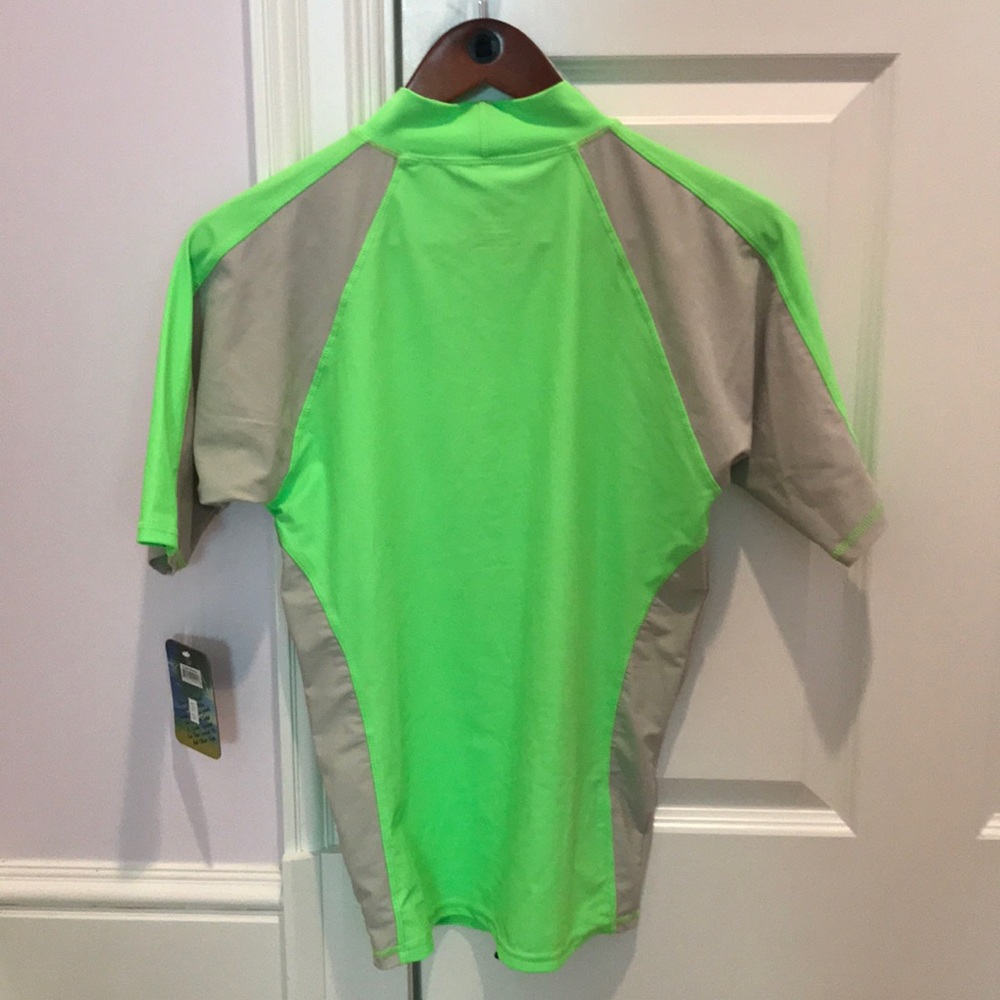 NWT: Neon Green Rashguard - Picture 2 of 4